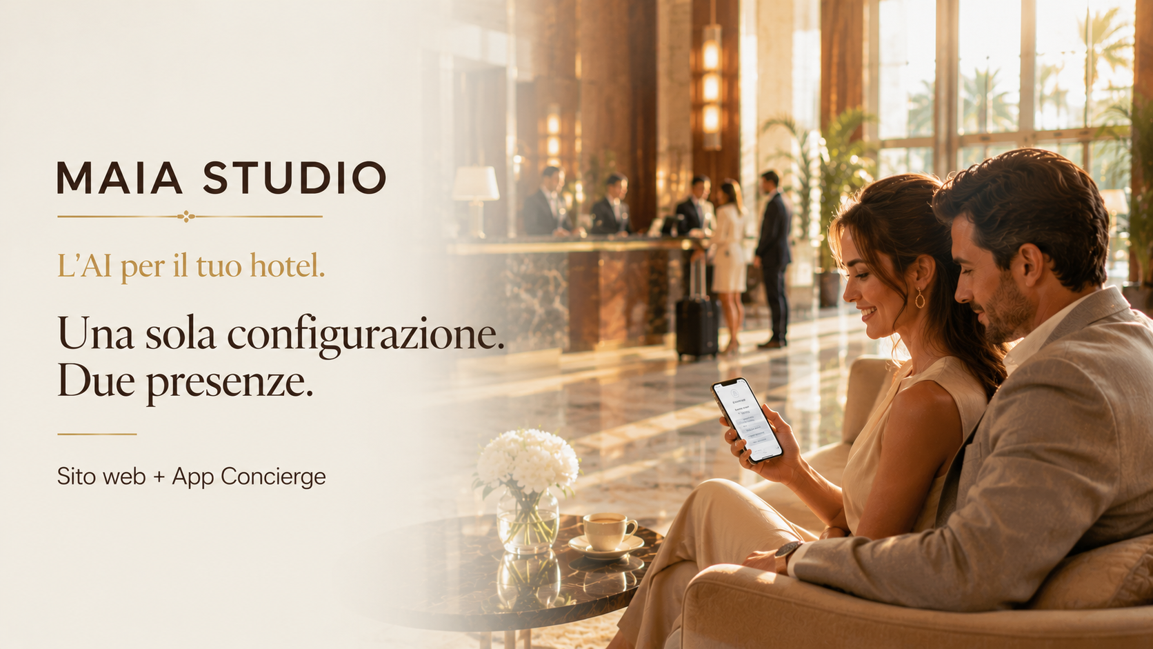 Maia Studio: l'assistente AI per hotel che configuri da solo in 5 minuti