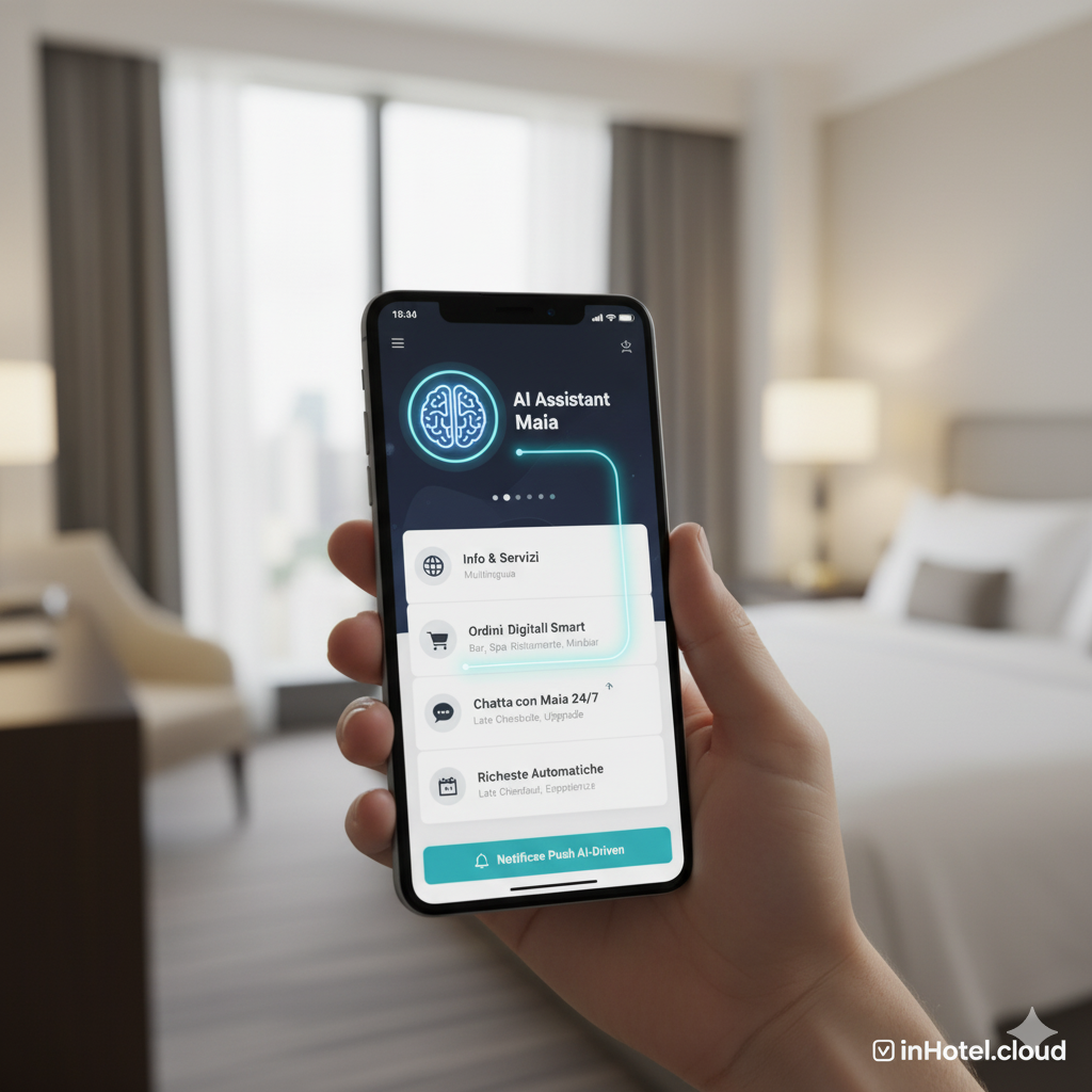 Schermate App Concierge inHotel