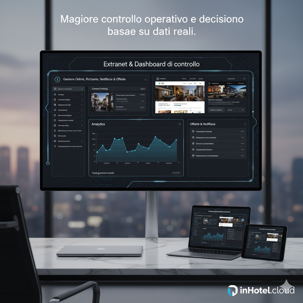 Dashboard direzionale ed extranet staff